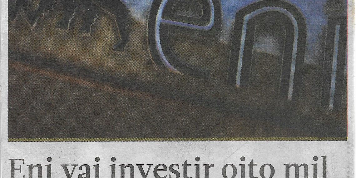 Eni vai investir oito mil milhões no gás da Líbia – 28 de Janeiro de 2023