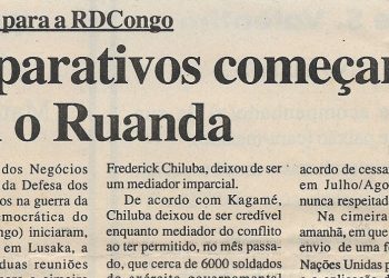 Cimeira para a RDCongo: Preparativos começam sem o Ruanda – 14 de Fevereiro de 2001