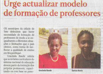 Urge actualizar modelo de formação de professores – 26 de Janeiro de 2023