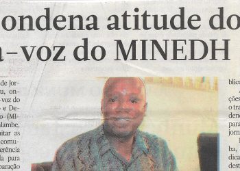 SNJ condena atitude do porta-voz do MINEDH – 25 de Janeiro de 2023