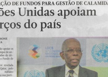 Angariação de fundos para gestão de calamidades: Nações Unidas apoiam esforços do país – 07 de Março de 2023