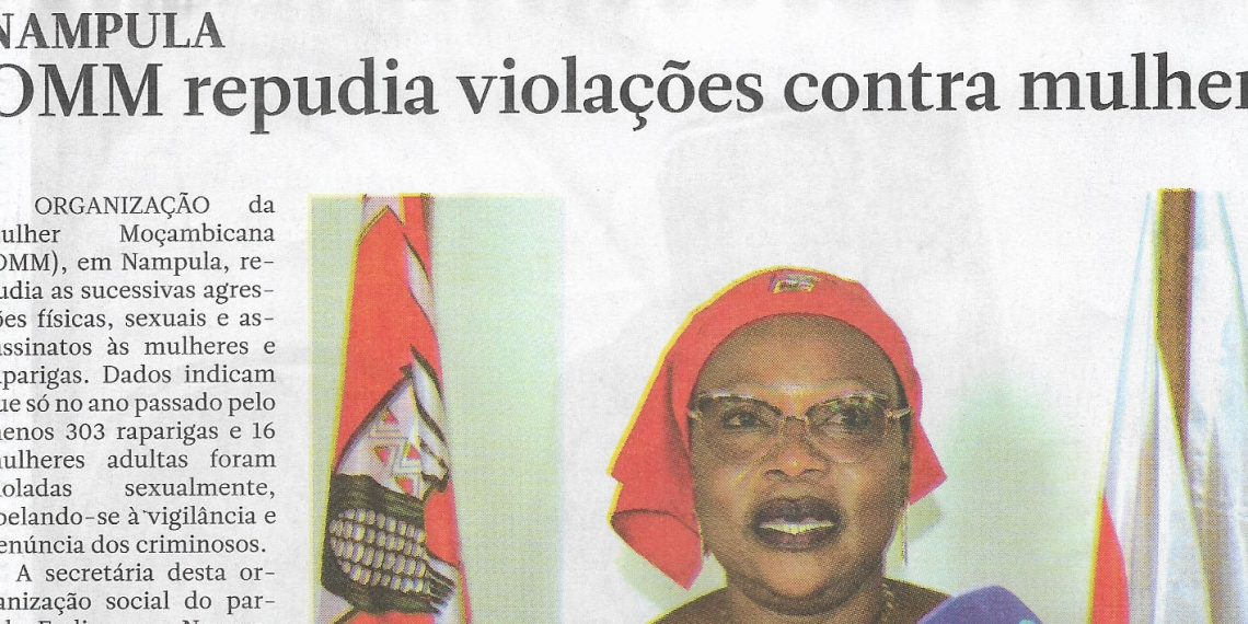 Nampula: OMM repudia violações contra mulher – 26 de Janeiro de 2023