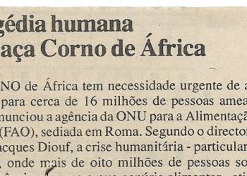 Tragédia humana ameaça Corno de África – 24 de Abril de 2000