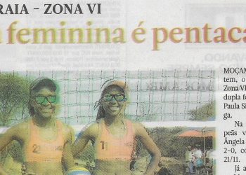 Vólei de praia – Zona VI: Dupla feminina é pentacampeã – 24 de Outubro de 2022
