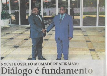 Nyusi e Ossufo Momade reafirmam: Diálogo é fundamento para construção da paz – 08 de Outubro de 2022