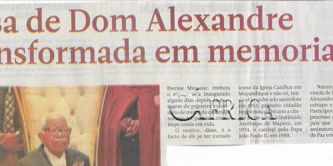 Casa de Dom Alexandre transformada em memorial – 08 de Outubro de 2022