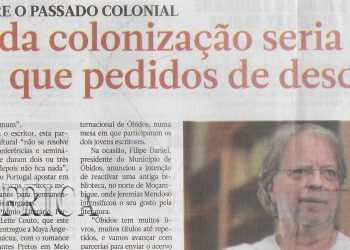 Mia Couto sobre o passado colonial: Museu da colonização seria melhor que pedidos de desculpas – 10 de Outubro de 2022