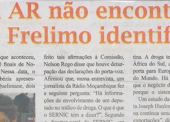 Inquérito da Assembleia da República (AR) não encontrou o “barão” mas Frelimo identifica quatro – 01 de Março de 2023