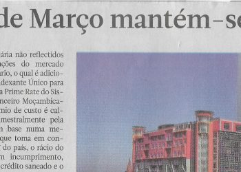 Prime Rate de Março mantém-se em 22,60% – 08 de Março de 2023
