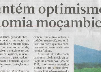 First National Bank (FNB) mantém optimismo na economia moçambicana – 01 de Março de 2023