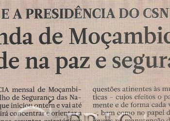 Nyusi e a Presidência do Conselho de Segurança das Nações Unidas (CSNU): Agenda de Moçambique incide na paz e segurança – 02 de Março de 2023
