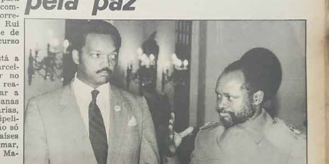 Reverendo Jackson em Moçambique: Batalha comum pela paz 31 de Agosto de 1986