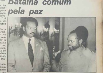 Reverendo Jackson em Moçambique: Batalha comum pela paz 31 de Agosto de 1986