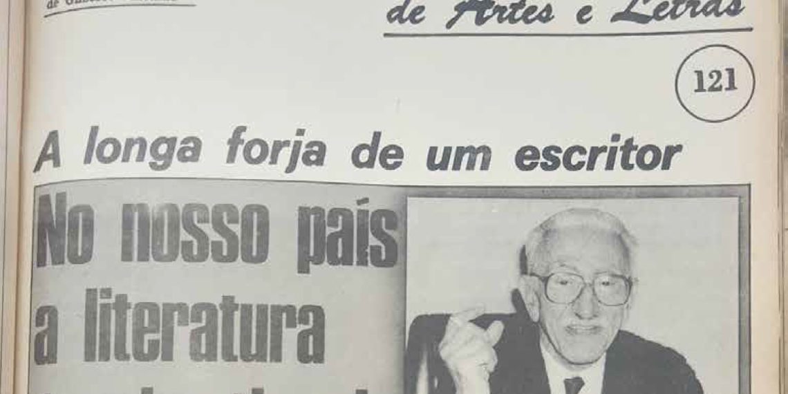 A longa forja de um escritor (Orlando Mendes) – 31 de Agosto de 1986