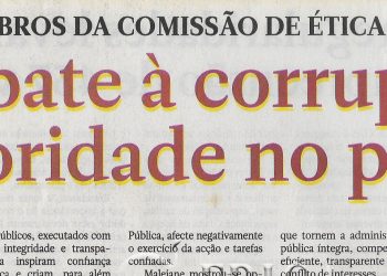 Primeiro-ministro aos membros da Comissão de Ética Pública: Combate à corrupção é prioridade no país – 08 de Abril de 2022