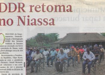 Desarmamento, Desmobilização e Reintegração (DDR) retoma no Niassa – 20 de Abril de 2022