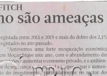 Considera a Consultora Fitch: Clima e terrorismo são ameaças à economia – 29 de Março de 2022