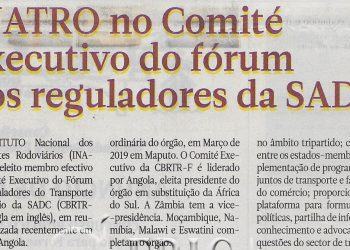 INATRO no Comité Executivo do fórum dos reguladores da SADC – 31 de Março de 2022