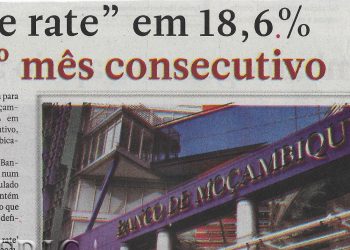 “Prime rate” em 18,6% pelo 7º mês consecutivo – 06 de Abril de 2022
