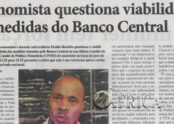 Economista questiona viabilidade de medidas do Banco Central – 12 de Abril de 2022