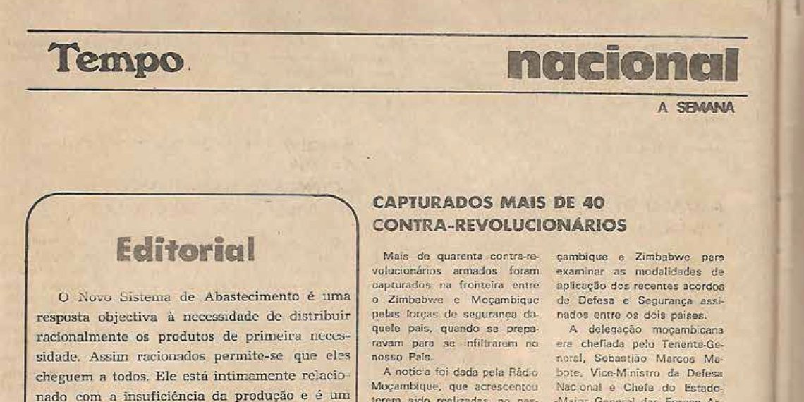 Editorial: O Novo Sistema de Abastecimento – 08 de Março de 1981