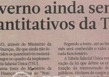 Governo ainda sem quantitativos da TSU – 21 de Junho de 2022