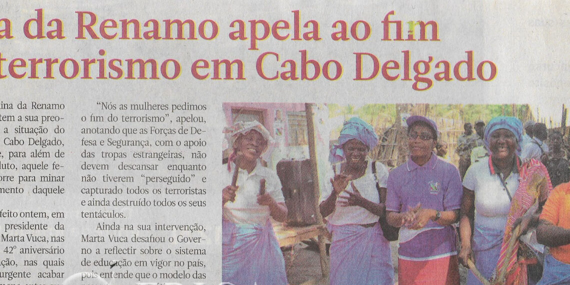 Liga da Renamo apela ao fim do terrorismo em Cabo Delgado – 06 de Junho de 2022