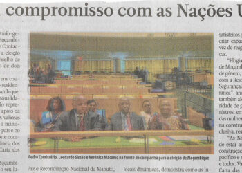 Sinaliza compromisso com as Nações Unidas – 10 de Junho de 2022
