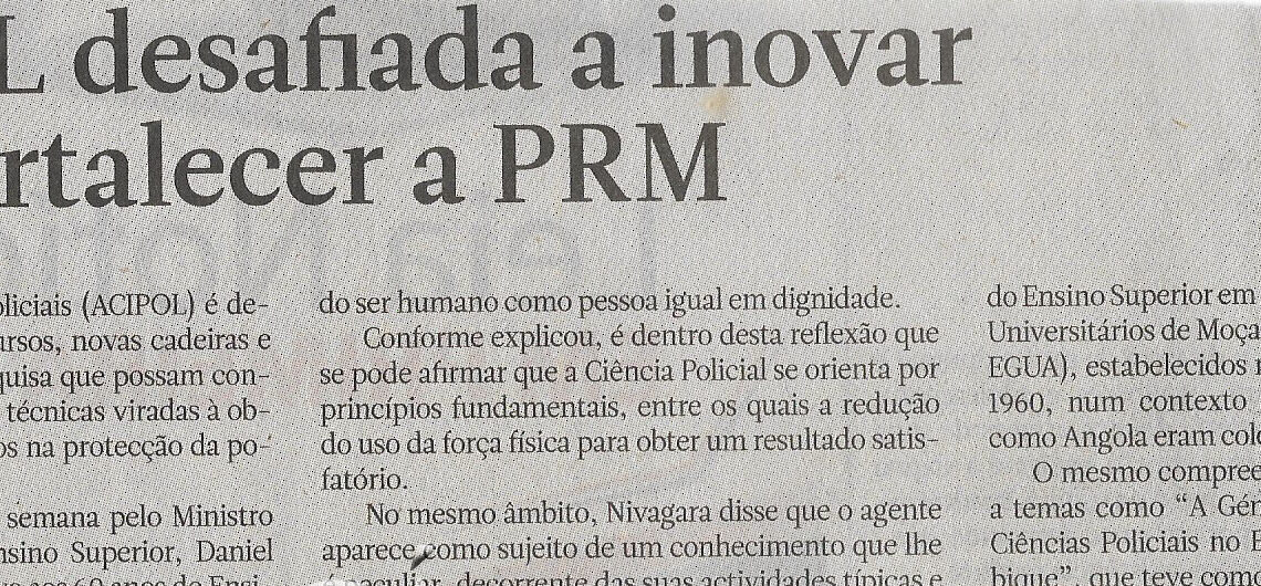 ACIPOL desafiada a inovar para fortalecer a PRM – 04 de Junho de 2022