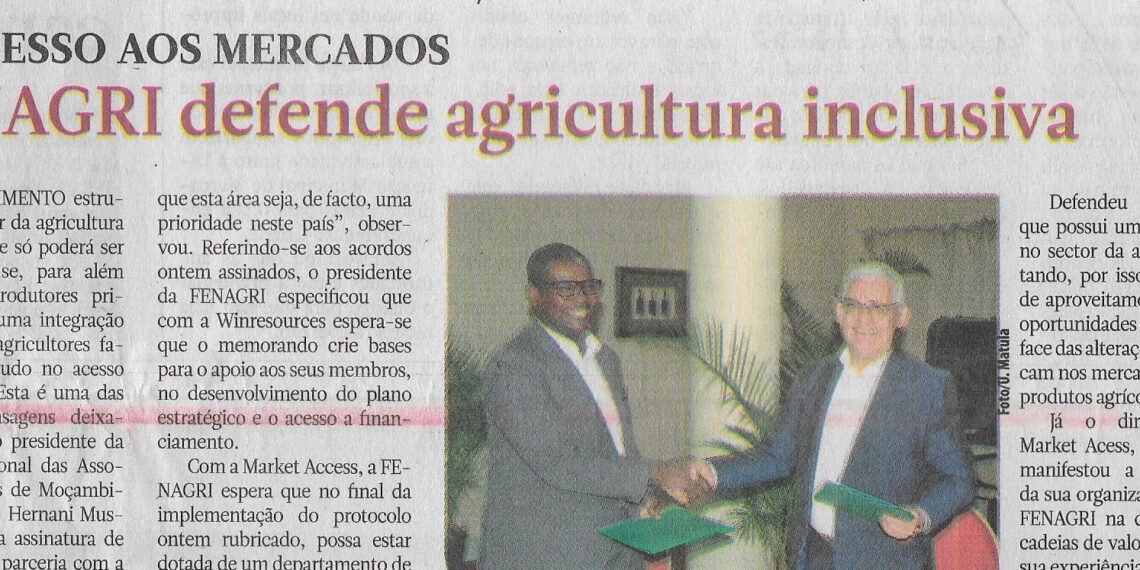 No acesso aos mercados: FENAGRI defende agricultura inclusiva – 07 de Junho de 2022
