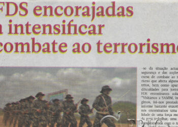 FDS encorajadas a intensificar combate ao terrorismo – 13 de Junho de 2022