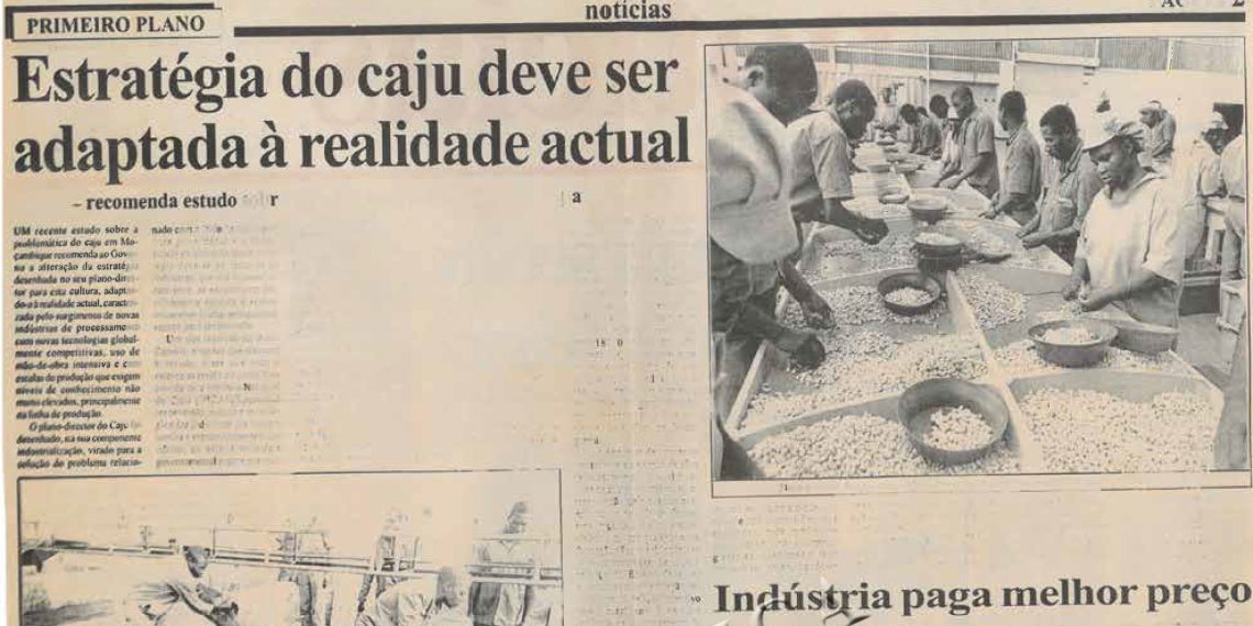 Estratégia do caju deve ser adaptada à realidade actual – 18 de Dezembro de 2004