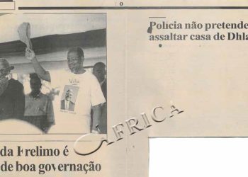 Vitória da Frelimo é prémio de boa governação – 16 de Dezembro de 2004
