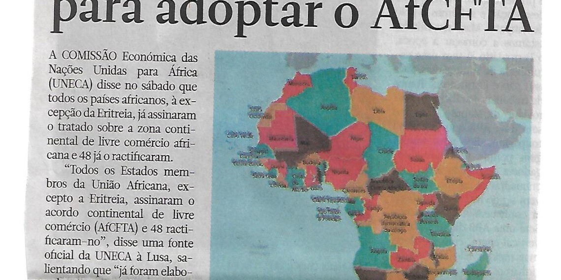 Falta apenas um país para adoptar o Acordo Continental de Livre Comércio (AfCFTA) – 17 de Março de 2025