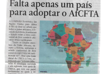Falta apenas um país para adoptar o Acordo Continental de Livre Comércio (AfCFTA) – 17 de Março de 2025