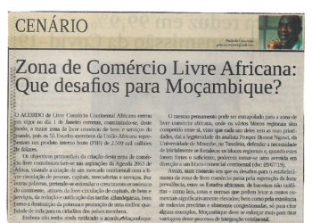Zona de Comércio Livre Africana: Que desafios para Moçambique?