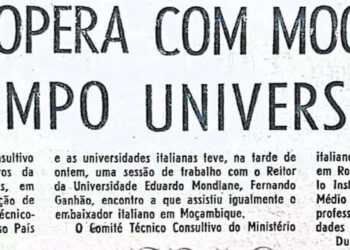 Itália coopera com Moçambique no campo universitário – 26 de Julho de 1977