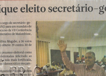 Faruco Sadique eleito secretário-geral do SNJ – 21 de Julho de 2023 (Notícias)
