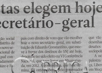 Jornalistas elegem hoje novo secretário-geral – 20 de Julho de 2023 (Notícias)