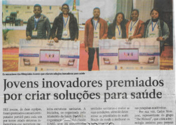 Jovens inovadores premiados por criar soluções para saúde – 20 de Julho de 2023 (Notícias)