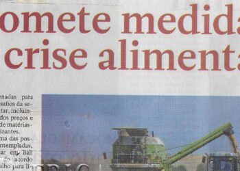 G20 promete medidas contra crise alimentar – 17 de Novembro de 2022 (Jornal Notícias)