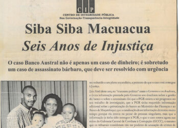 Siba Siba Macuácua: Seis anos de injustiça – 10 de Agosto de 2007 (Notícias)