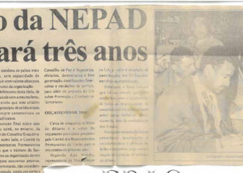 Integração da NEPAD na União Africana levará três anos – 07 de Julho de 2003 (Notícias)