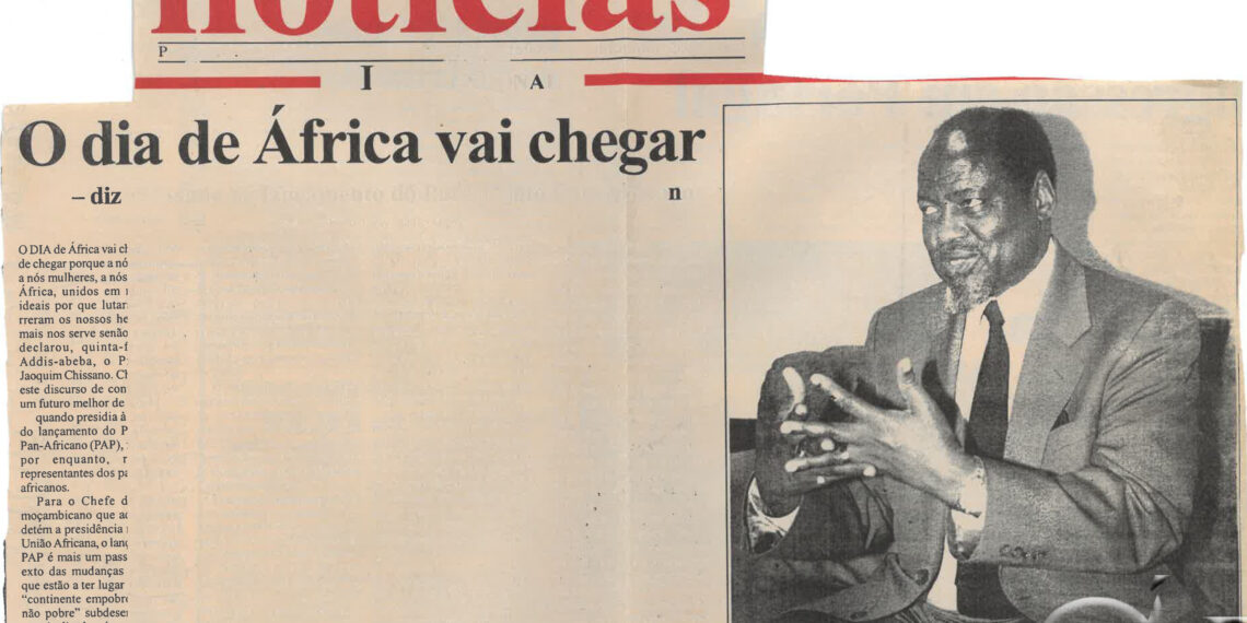 O dia de África vai chegar: diz Chissano no lançamento do Parlamento Pan-Africano – 20 de Março de 2004 (Notícias)