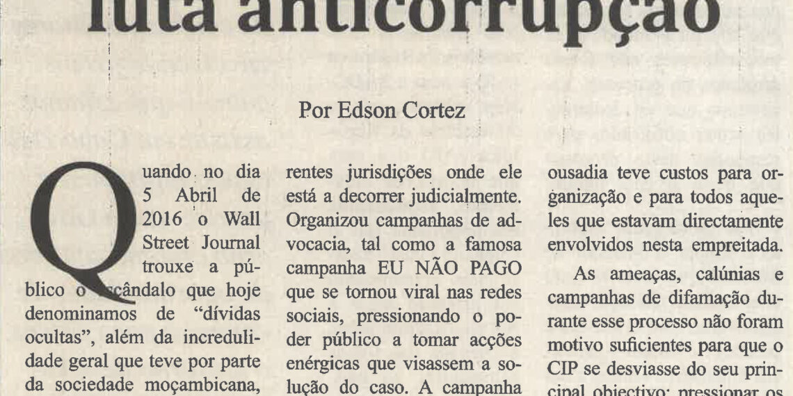 Julgamento das dívidas ocultas: Uma vitória do Centro de Integridade Pública (CIP) na luta anticorrupção – 26 de Agosto de 2021 (Ponto por Ponto)