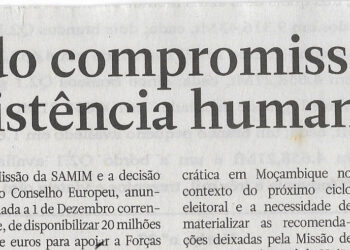 Cabo delgado: Renovado compromisso para assistência humanitária – 07 de Dezembro de 2022 (Notícias)