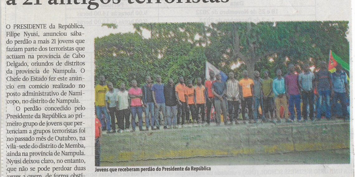 PR concede perdão a 21 terroristas – 14 de Novembro de 2022 (Notícias)