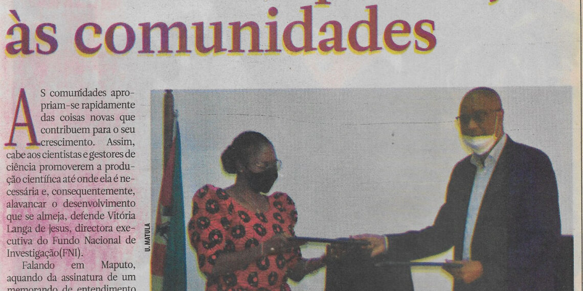 Papel de cientista é levar sua produção às comunidades – 07 de Abril de 2022 (Notícias)