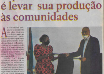 Papel de cientista é levar sua produção às comunidades – 07 de Abril de 2022 (Notícias)
