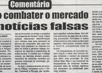 Comentário: Como combater o mercado de notícias falsas – 18 de Abril de 2022 (Dário de Moçambique)